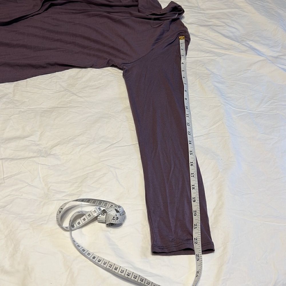 AZULES Long Purple Cardigan - Picture 7 of 7